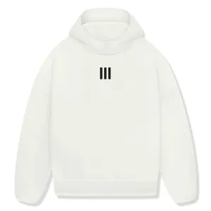 Adidas x Fear Of God Athletics Heavy Fleece Cream White Hoodie