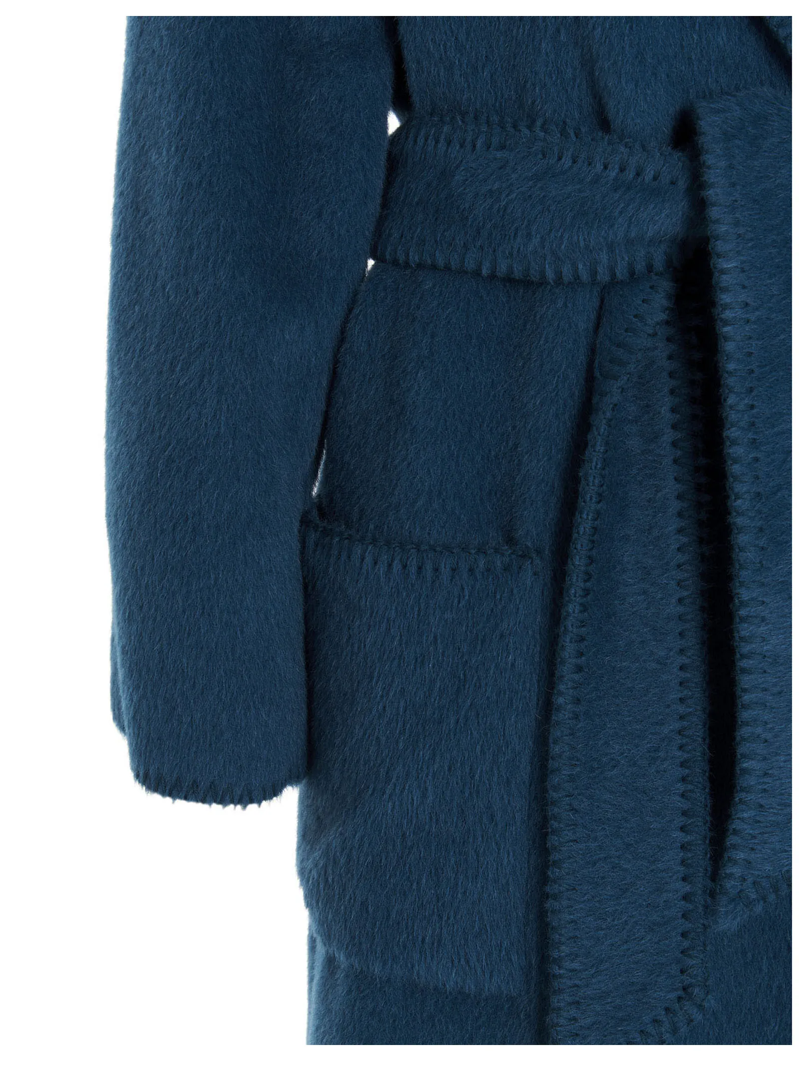 Alberta Ferretti Single-Breasted Belted Coat