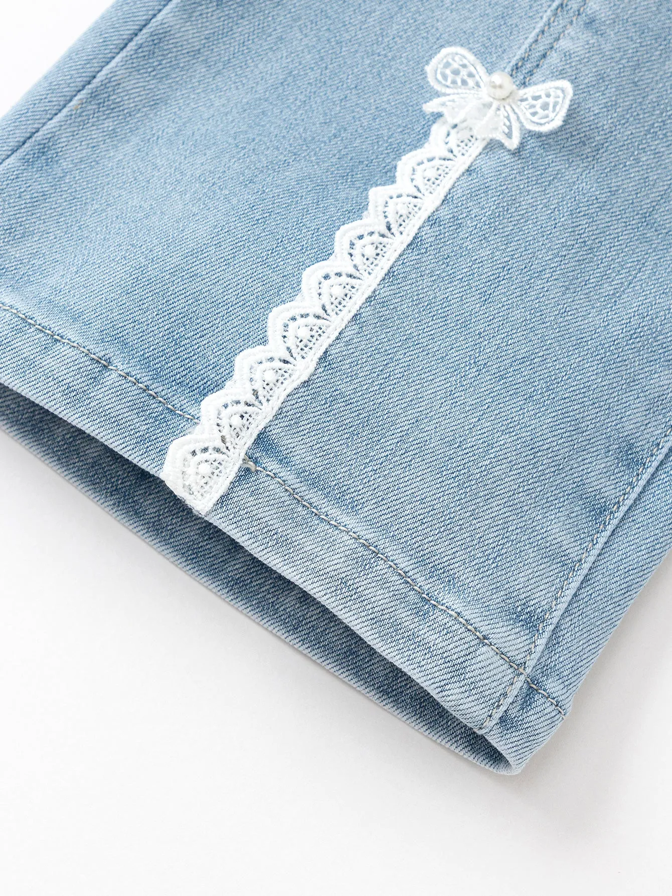 Balabala Kids Girl Transition Denim Trousers
