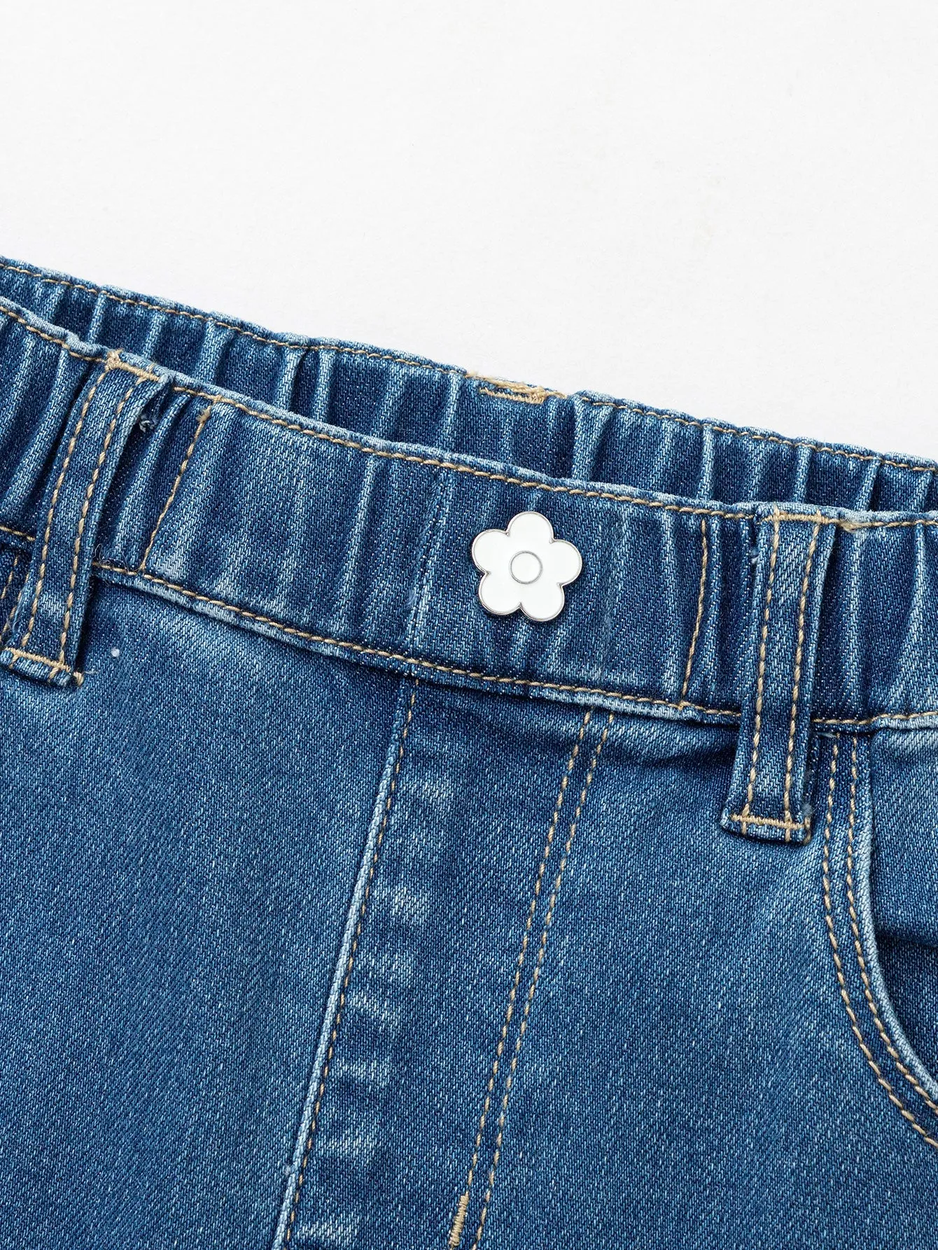 Balabala Kids Girl Transition Denim Trousers
