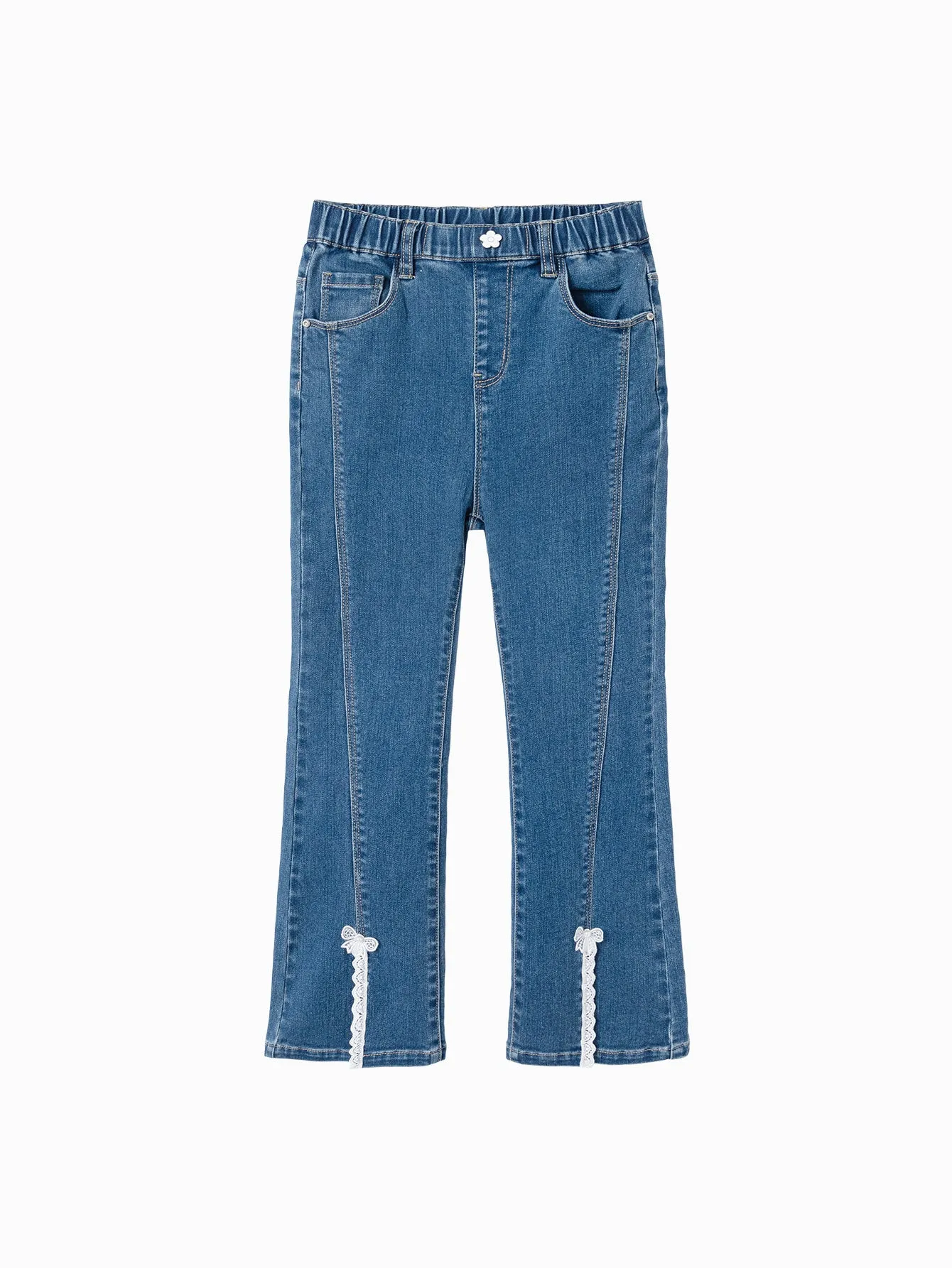 Balabala Kids Girl Transition Denim Trousers