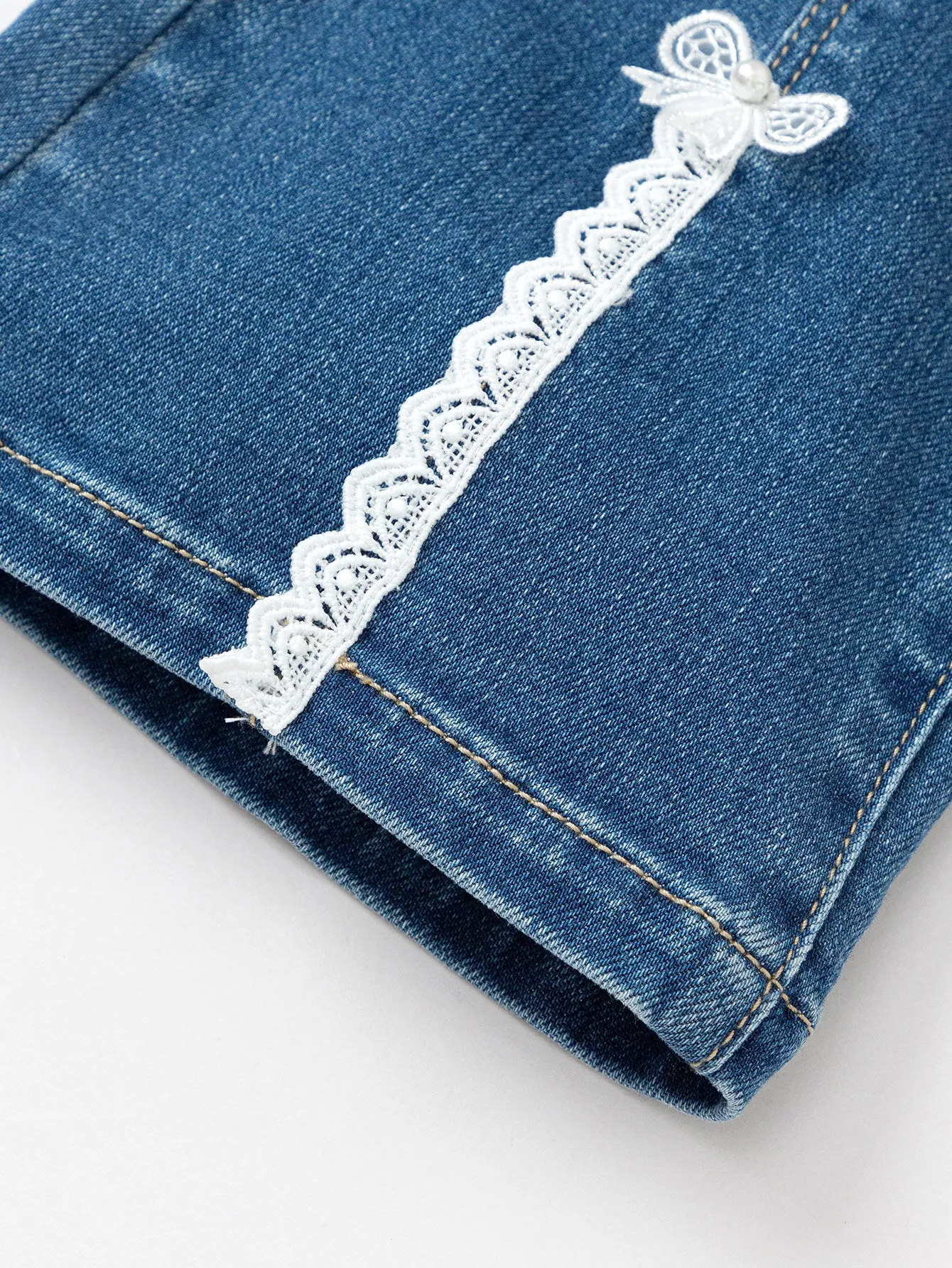 Balabala Kids Girl Transition Denim Trousers