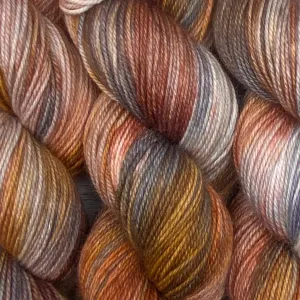 Barbury Sock - Beaten Copper