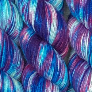 Barbury Sock - Blue, Berry