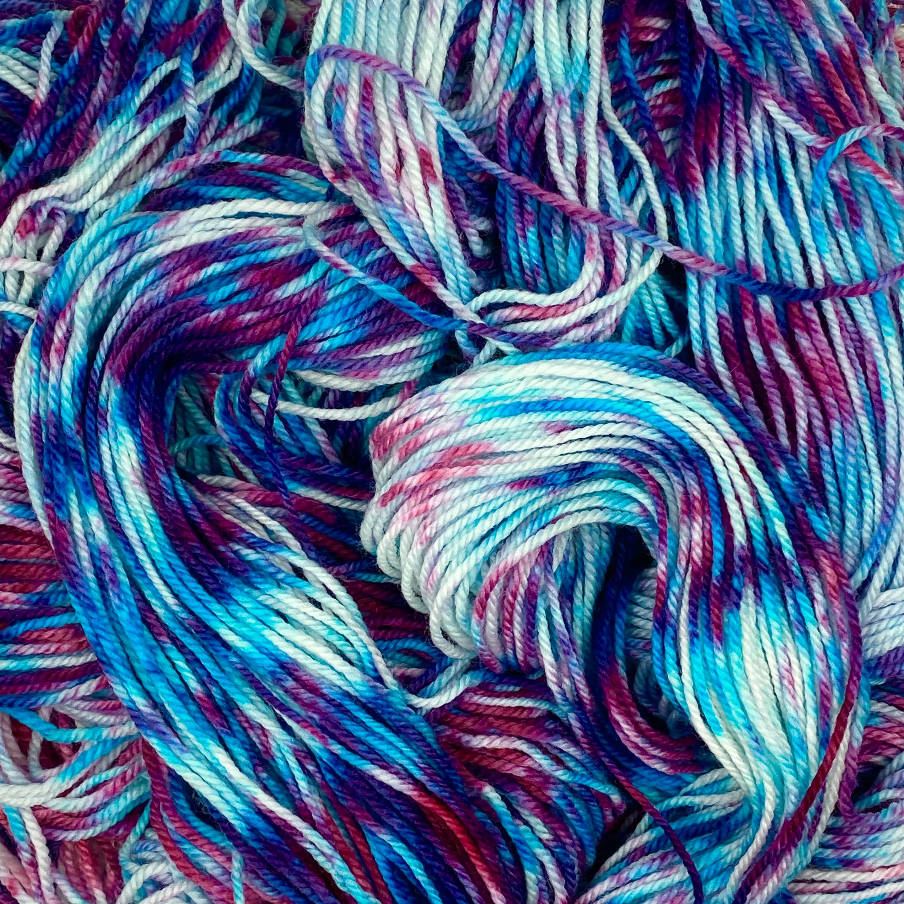 Barbury Sock - Blue, Berry
