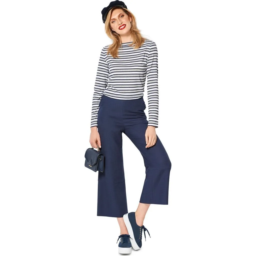 Burda Style Pattern B6328 Misses' top with boat neckline