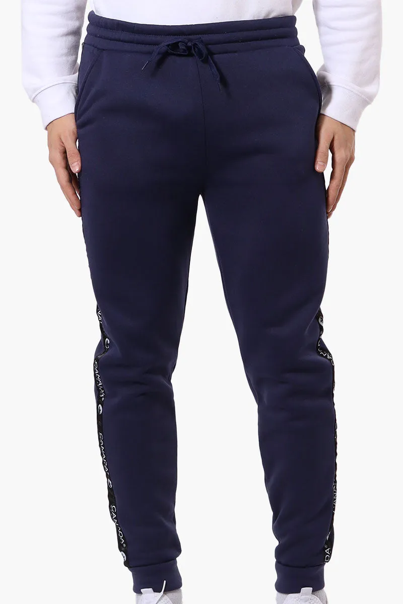 Canada Weather Gear Side Detail Tie Waist Joggers - Navy