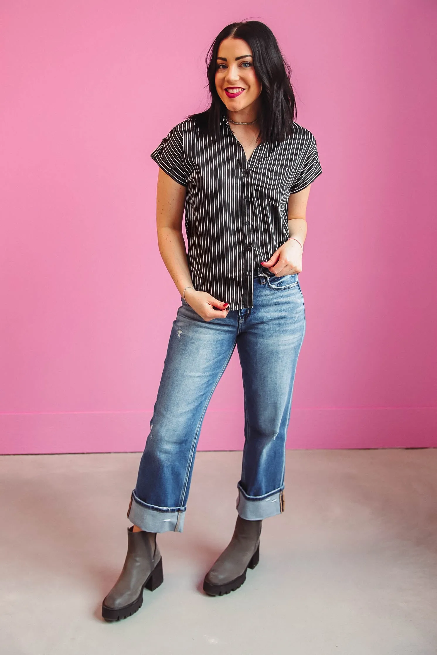 Cari Striped Top