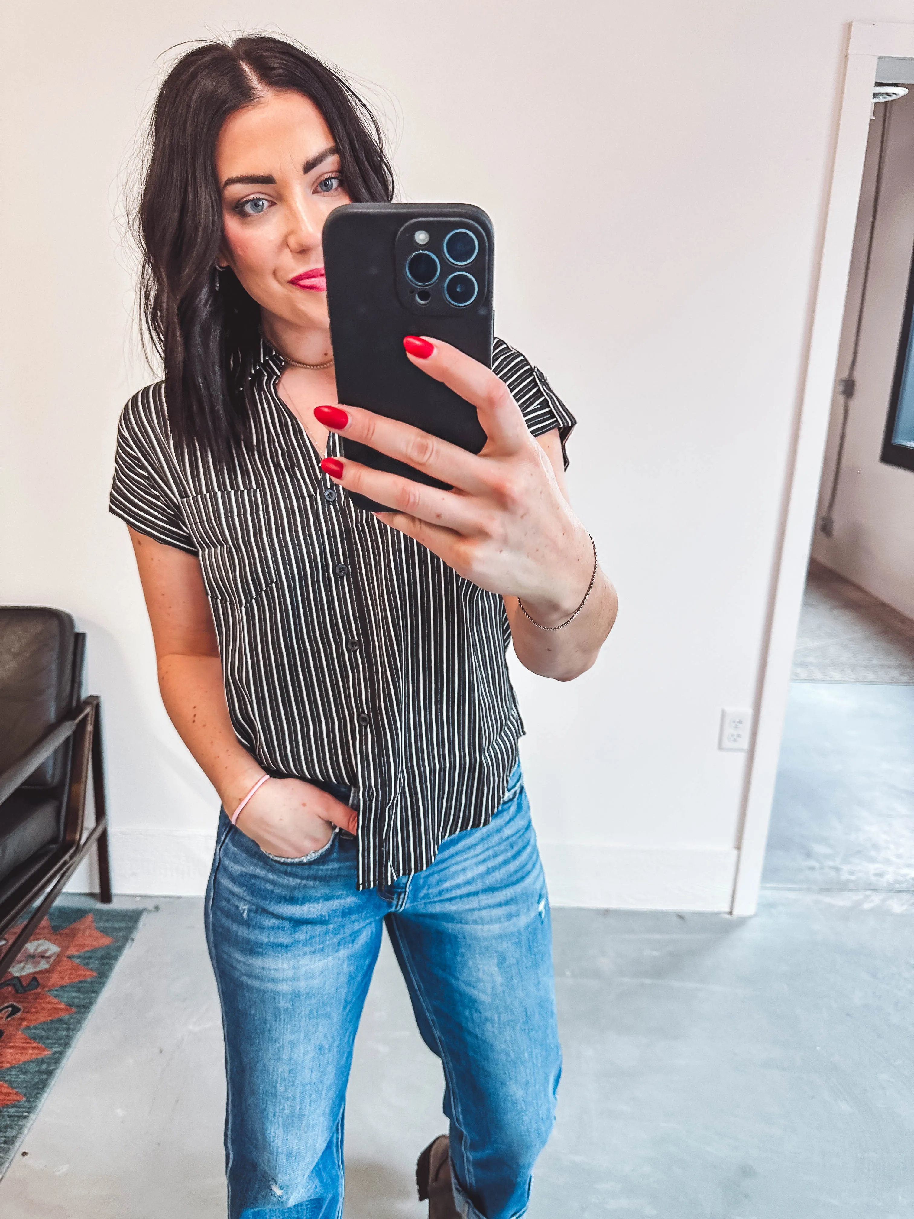 Cari Striped Top