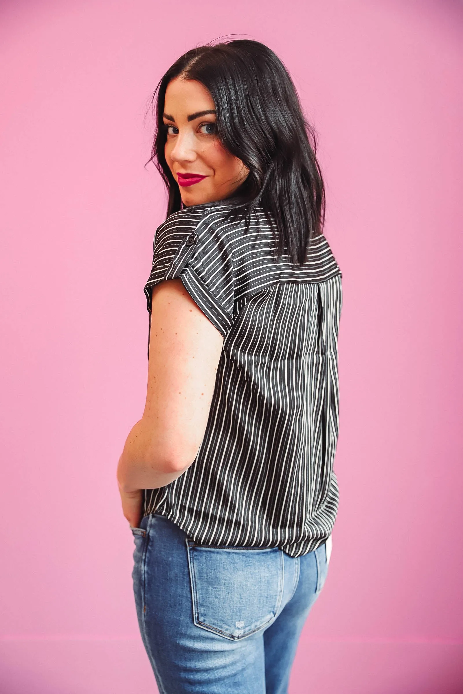 Cari Striped Top