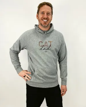 Cat Dad: Leopard Hoodie