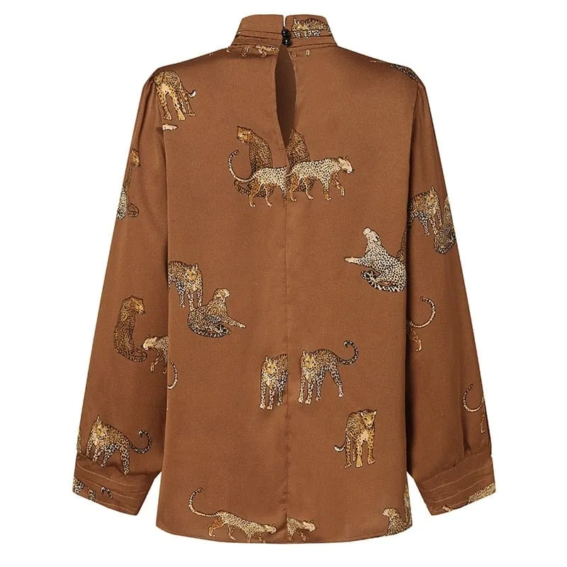 Celmia Stylish Long Sleeve Blouse