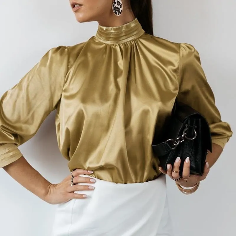 Celmia Stylish Long Sleeve Blouse