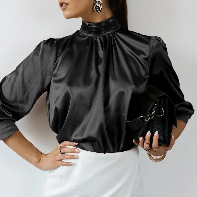 Celmia Stylish Long Sleeve Blouse