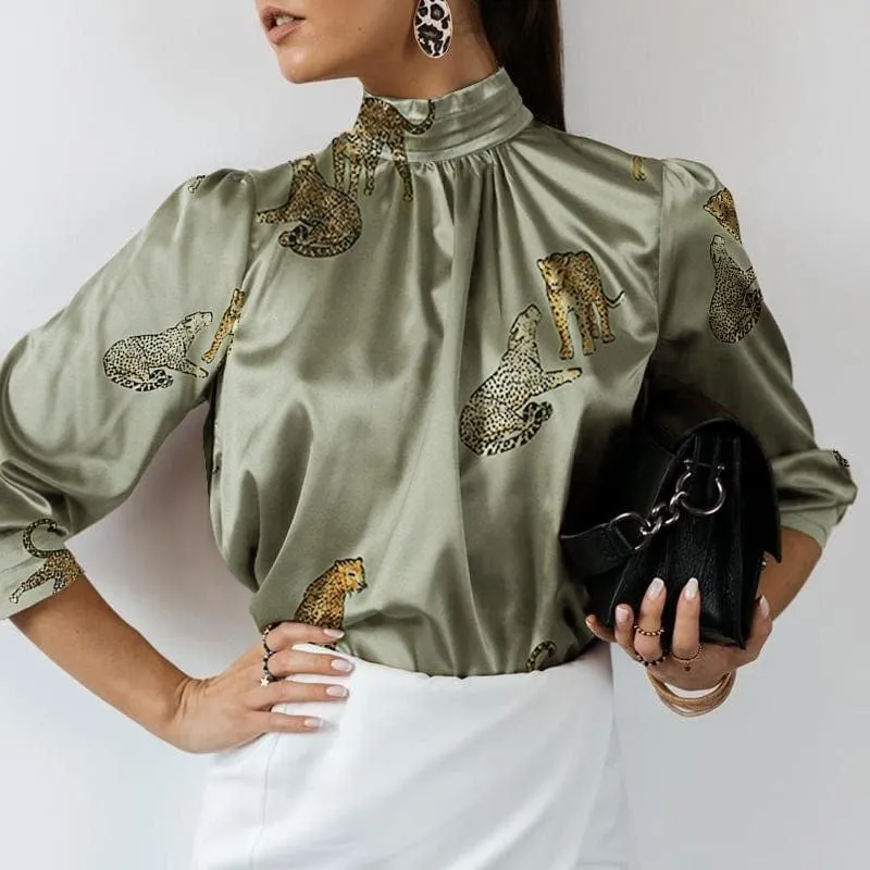 Celmia Stylish Long Sleeve Blouse