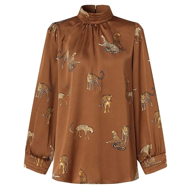 Celmia Stylish Long Sleeve Blouse