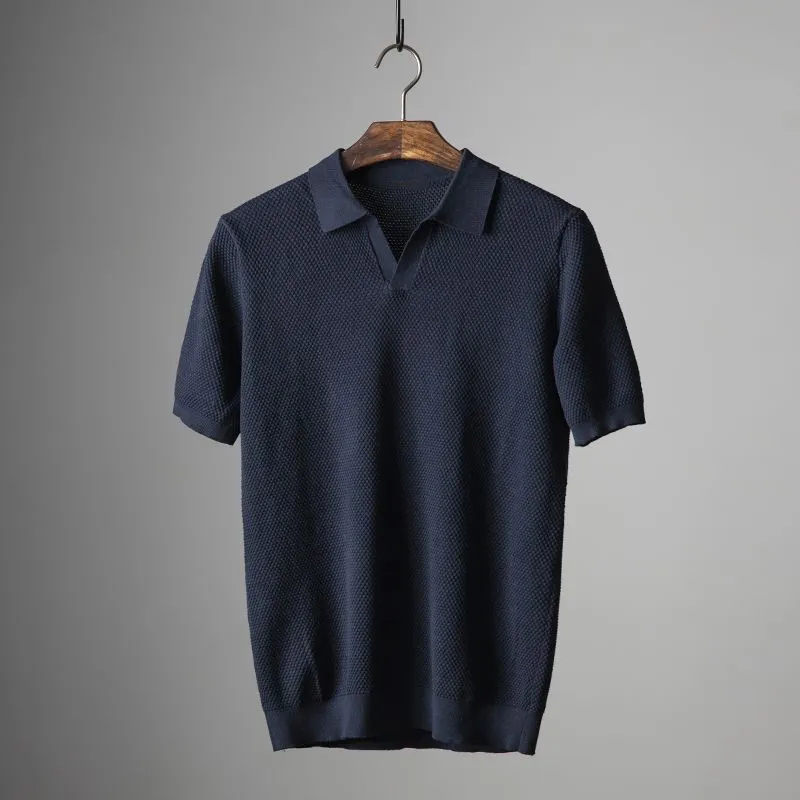 Charles | Peruvian Cotton Polo Shirt
