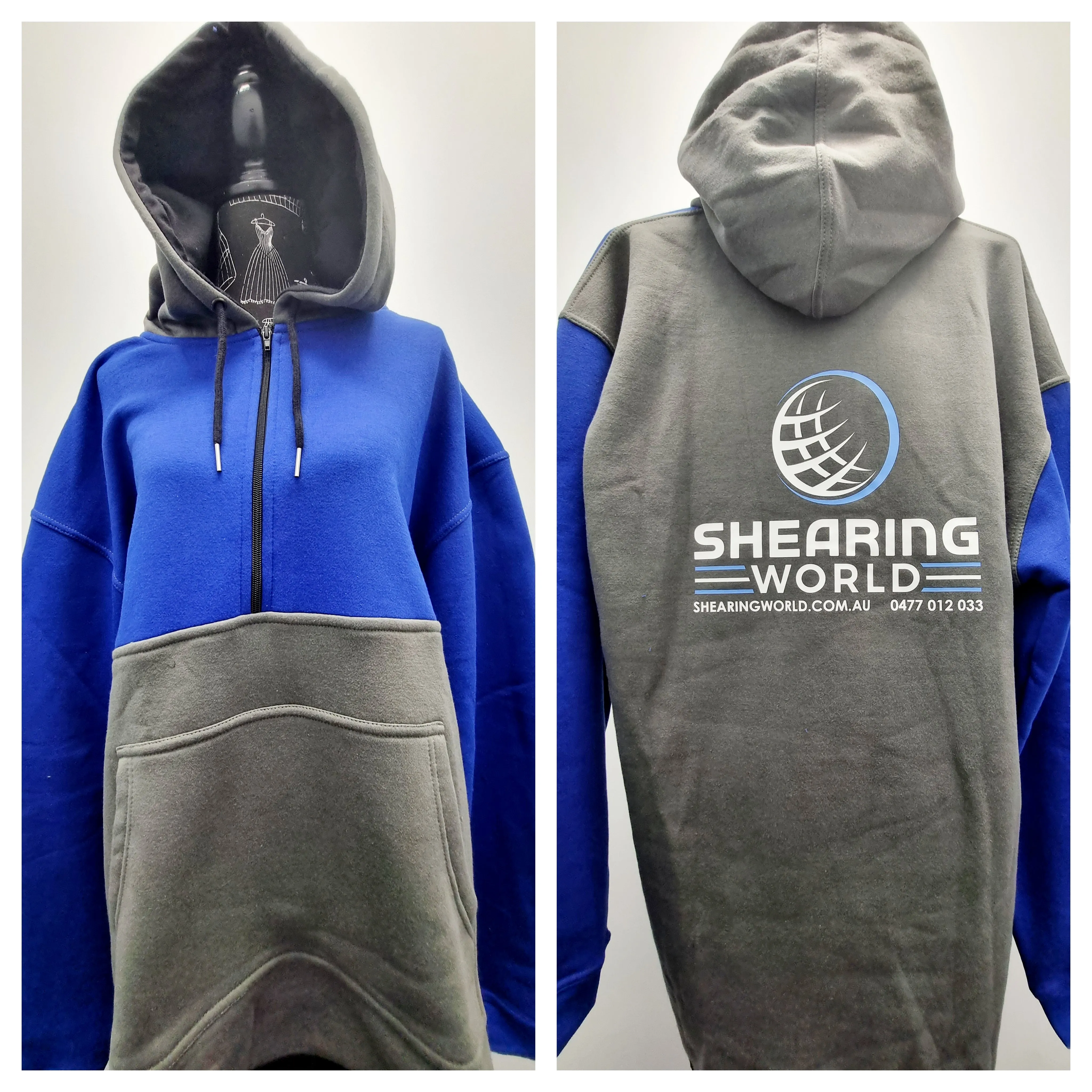 COLOURED LONG TAIL HOODIES