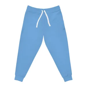 Comfortable Athletic Joggers - Light Blue