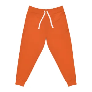 Comfortable Athletic Joggers - Orange