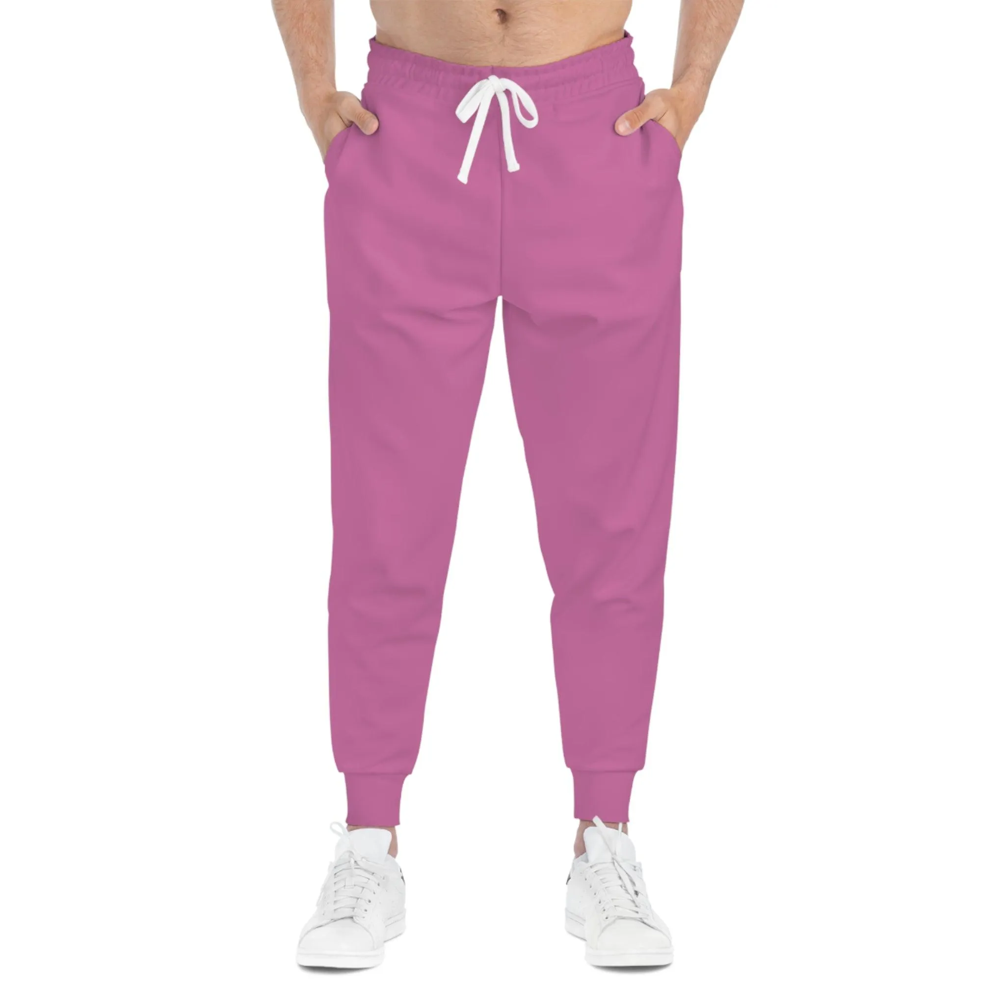 Comfortable Athletic Joggers - Pink