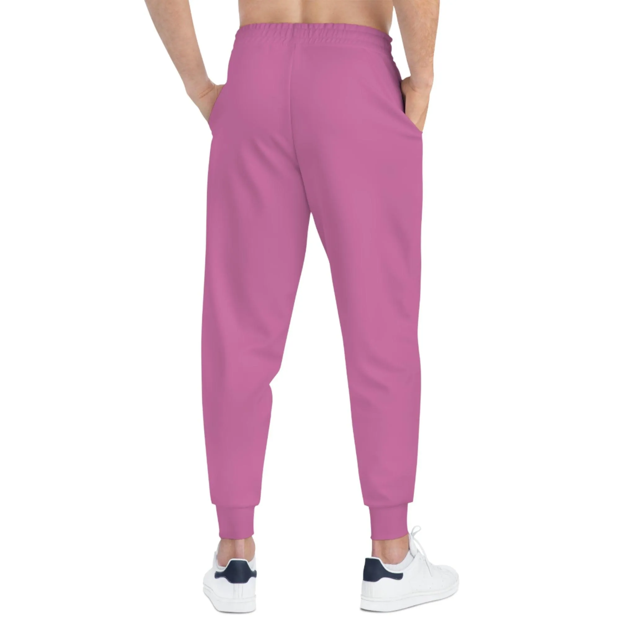 Comfortable Athletic Joggers - Pink