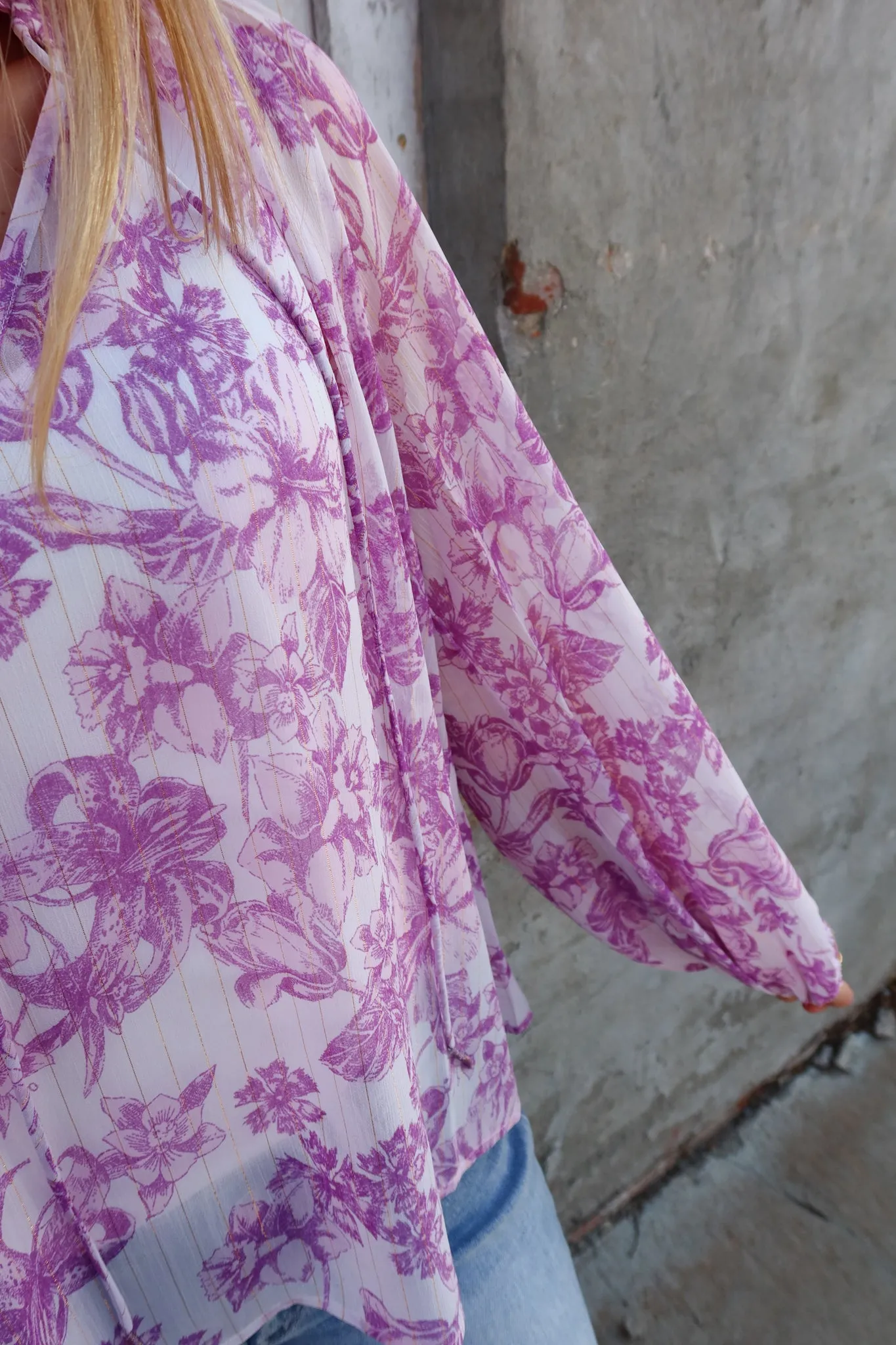 Cool For You Lavender Blouse