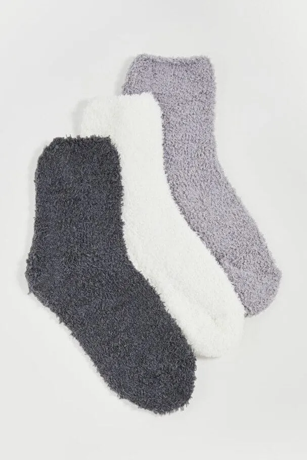 COZY SOCKS THREE PACK