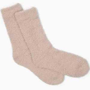 Cream Luxe Cozy Socks