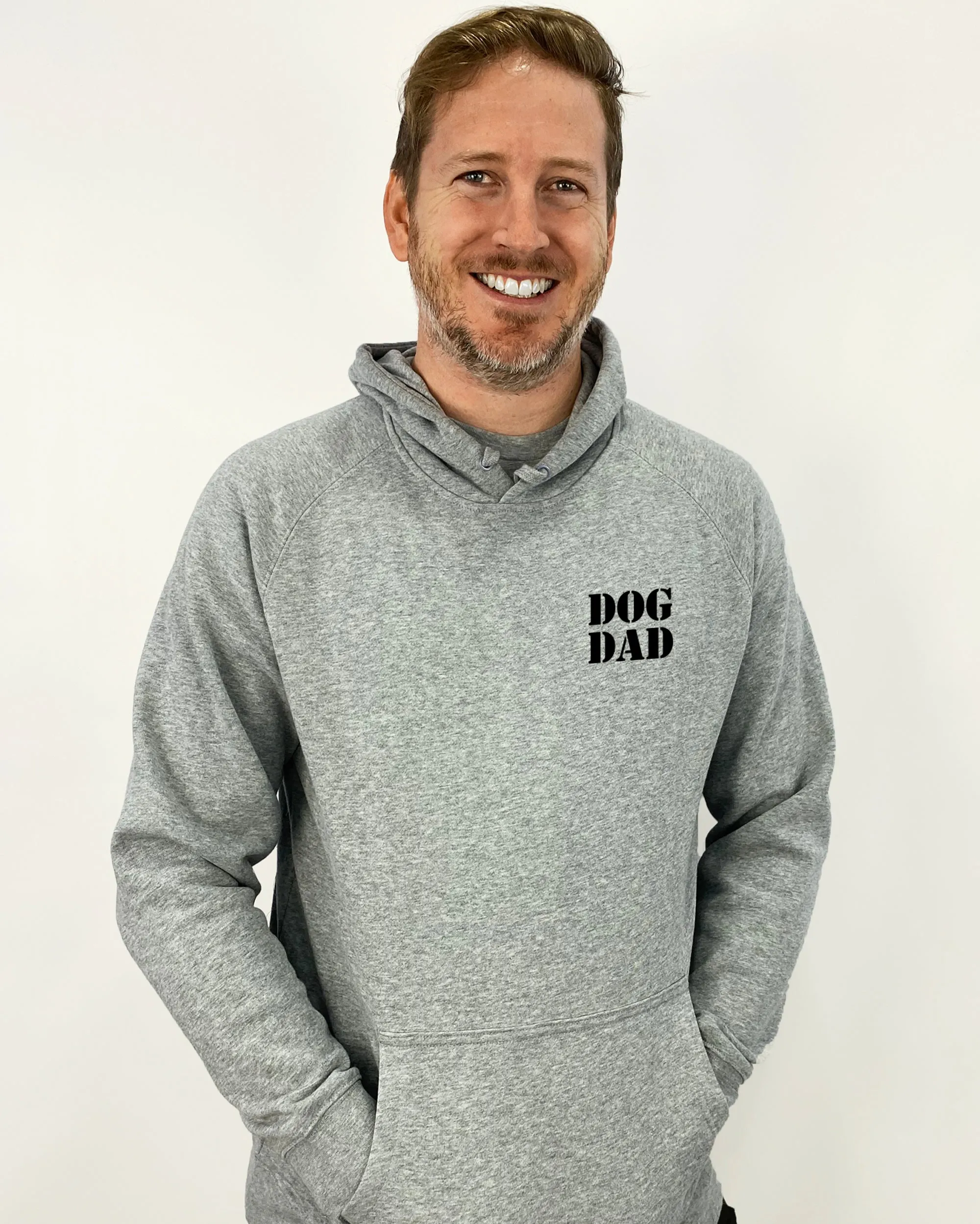 Curly Coated Retriever Dad Illustration: Hoodie