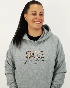 Dog Grandma: Leopard Unisex Hoodie
