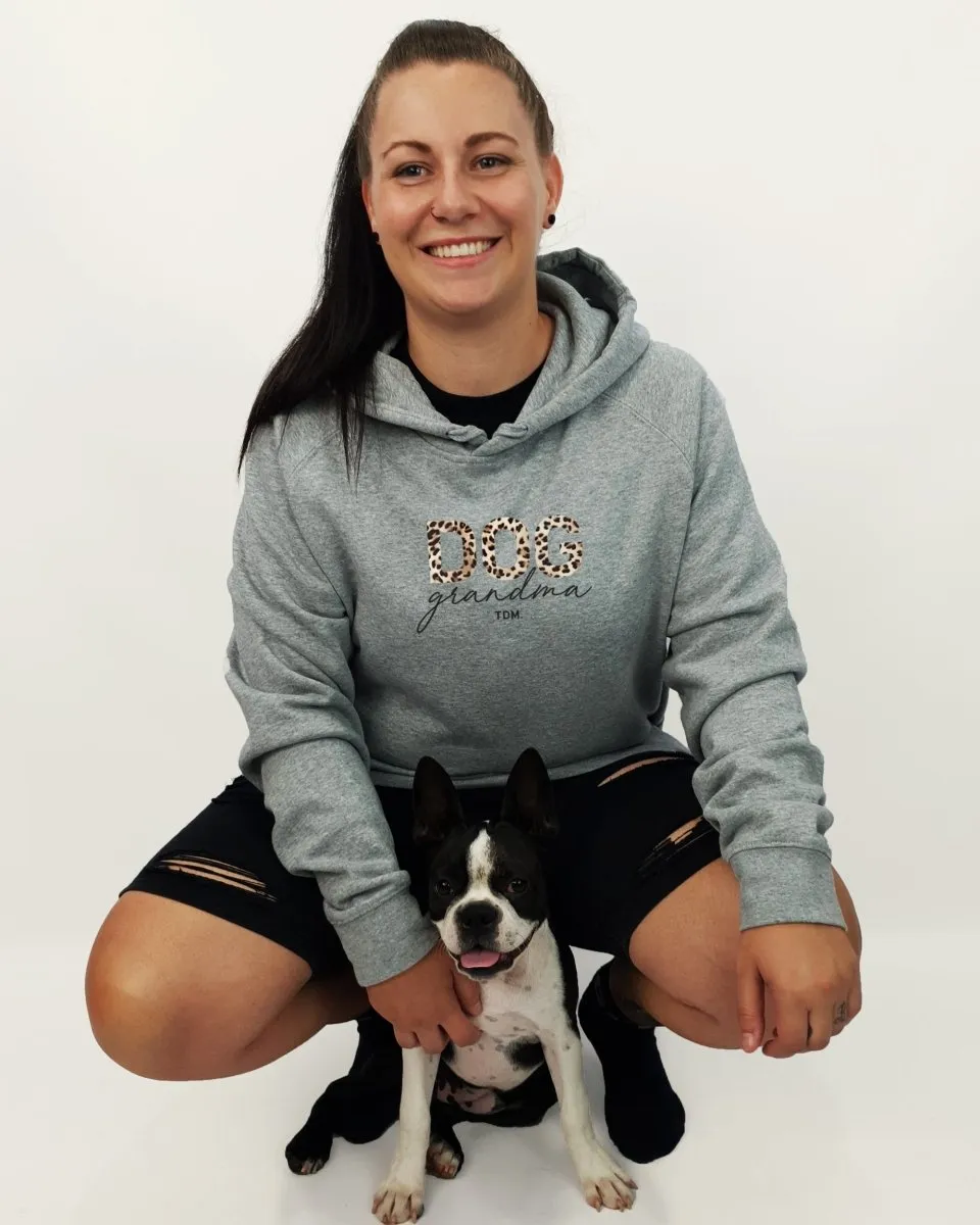 Dog Grandma: Leopard Unisex Hoodie