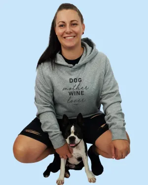 Dog Mother Wine Lover Unisex Hoodie