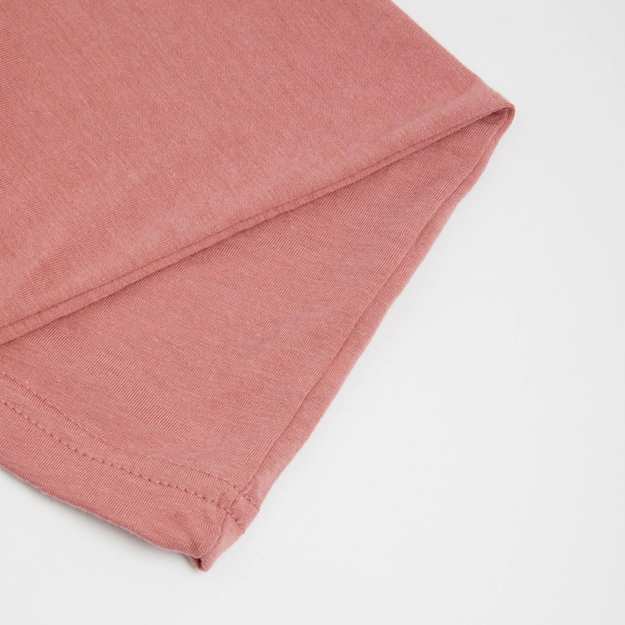 Embroidered Mauve Mono T-shirt