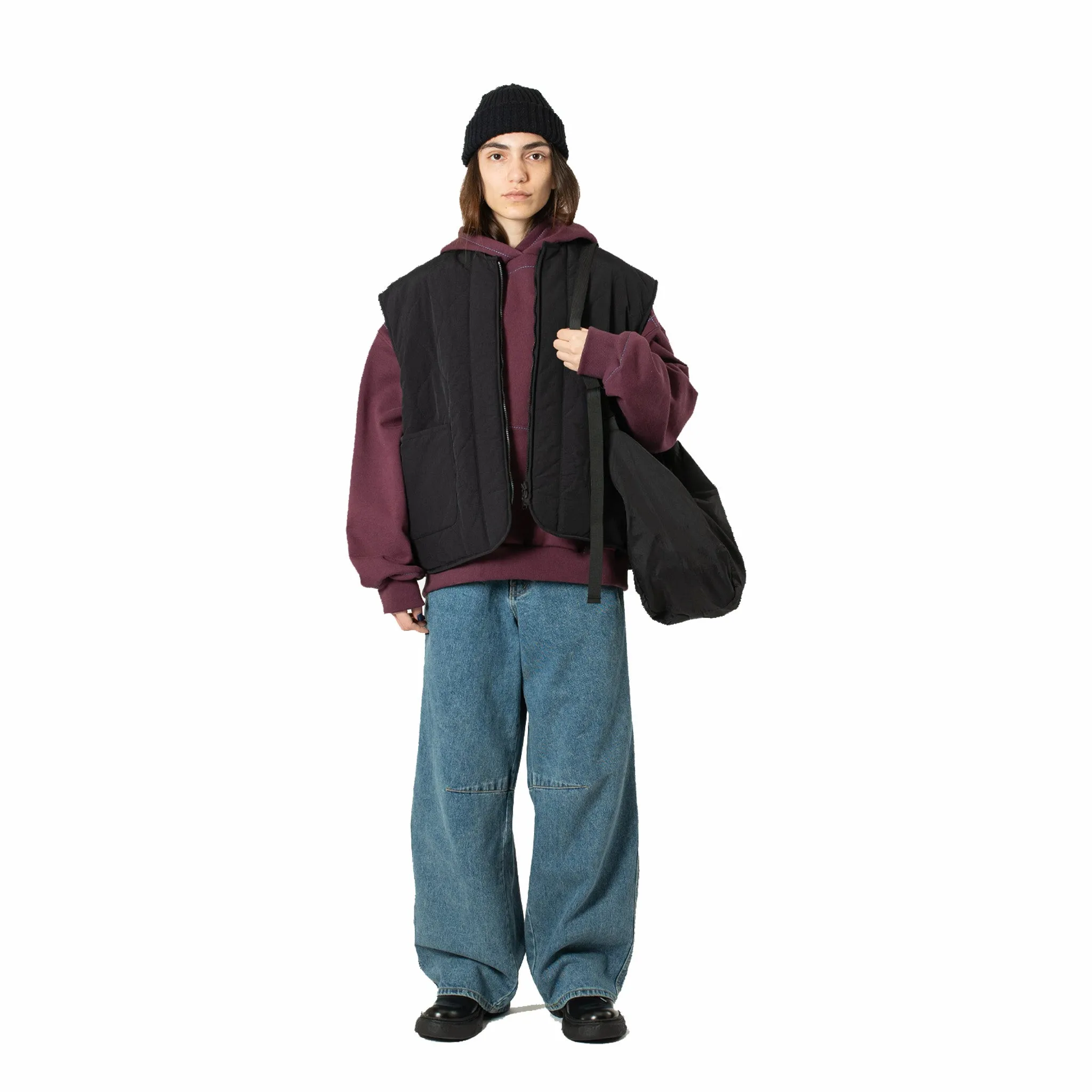 Estudio Niksen Half-Dart Maxi Jeans (Blue)