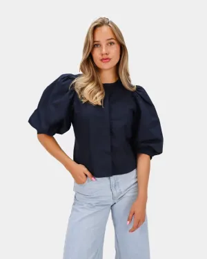 Fay Blouse Navy