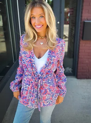Flirty Desires Kimono Blouse