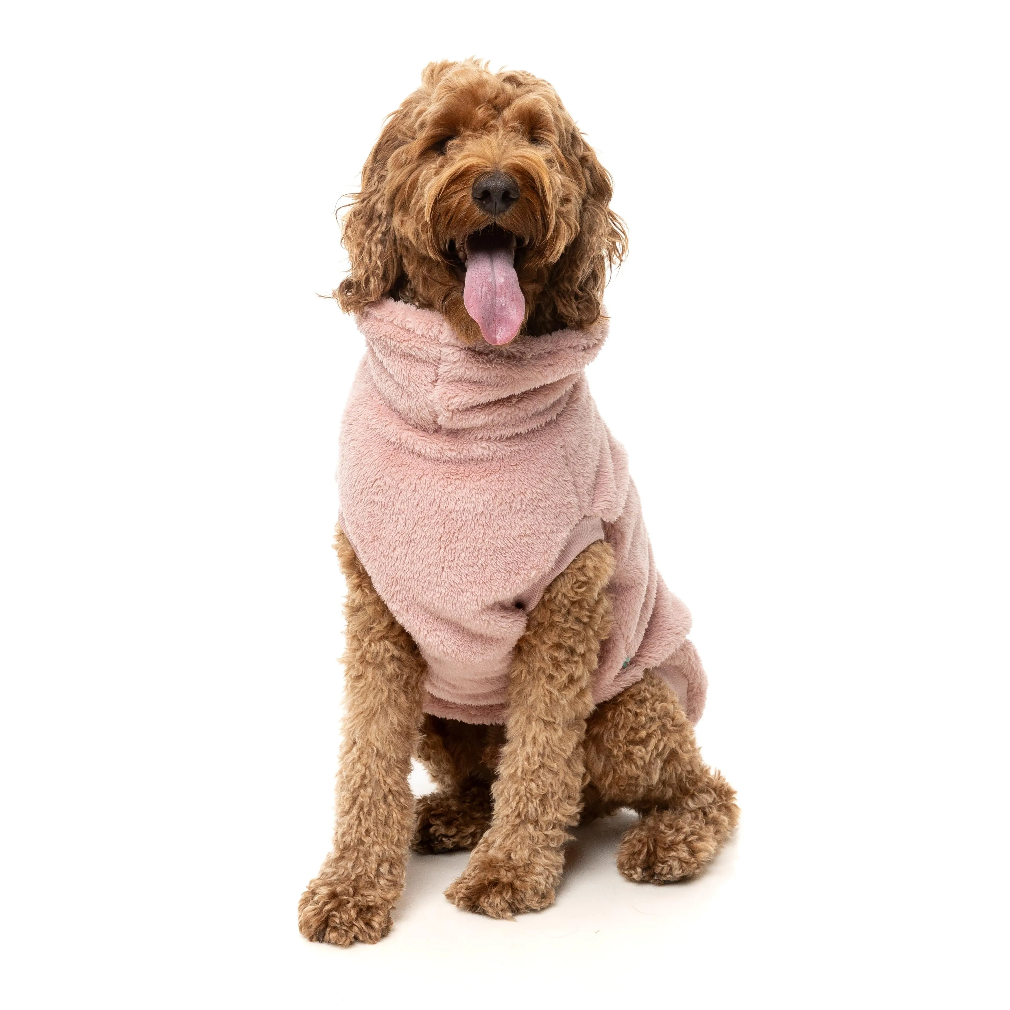 FuzzYard Dog Apparel Turtle Teddy 25 Sweater Blossom Pink Size 6