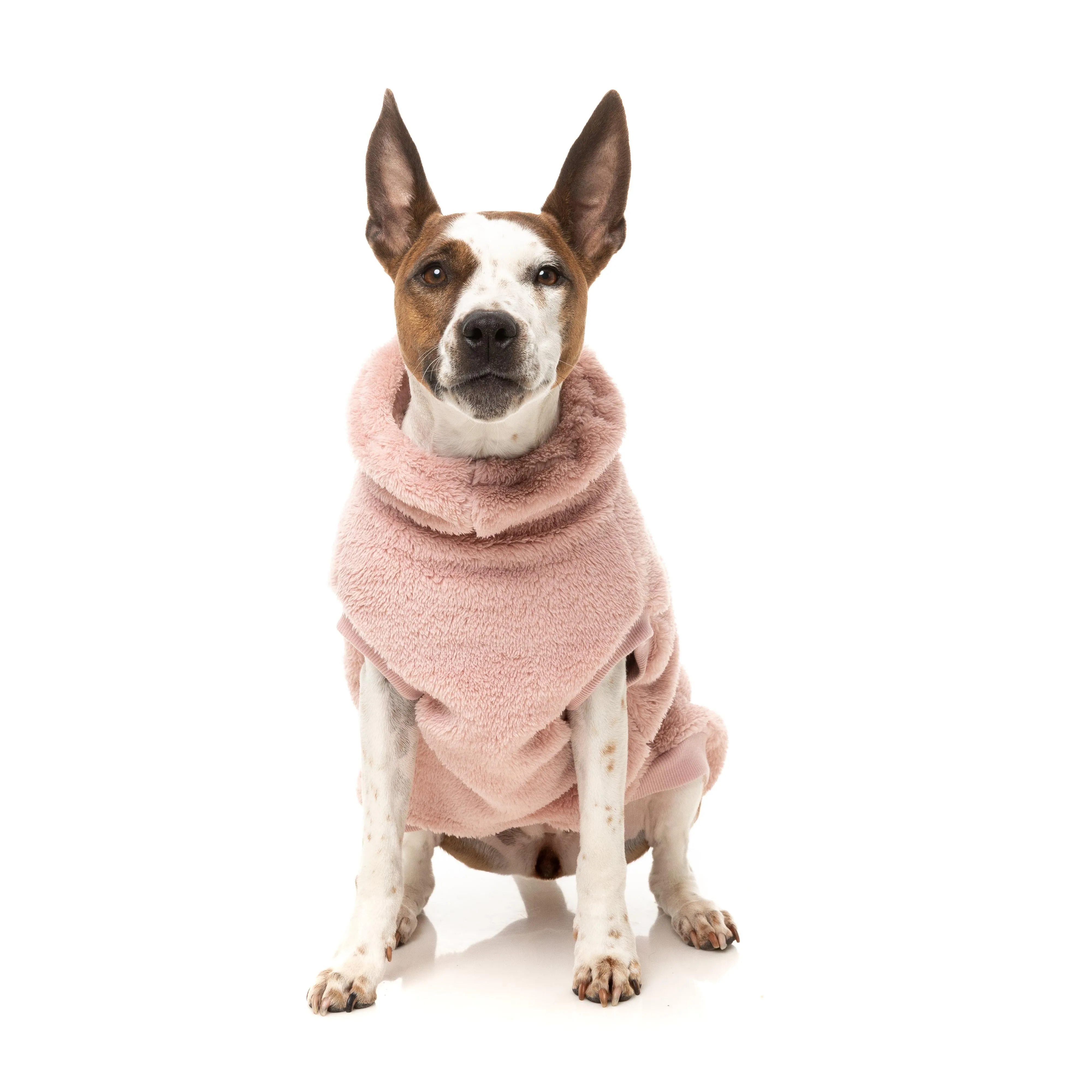 FuzzYard Dog Apparel Turtle Teddy 25 Sweater Blossom Pink Size 6