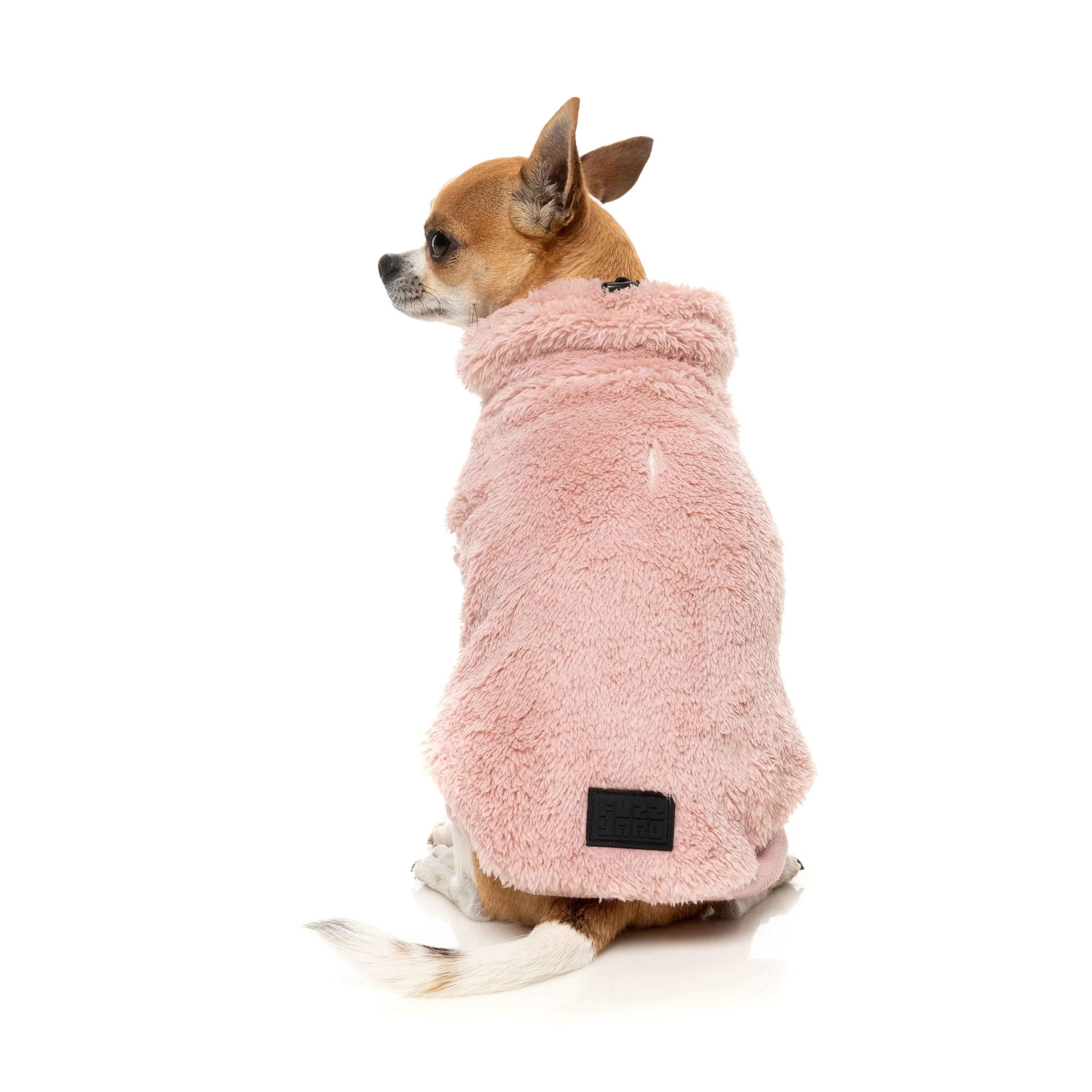 FuzzYard Dog Apparel Turtle Teddy 25 Sweater Blossom Pink Size 6