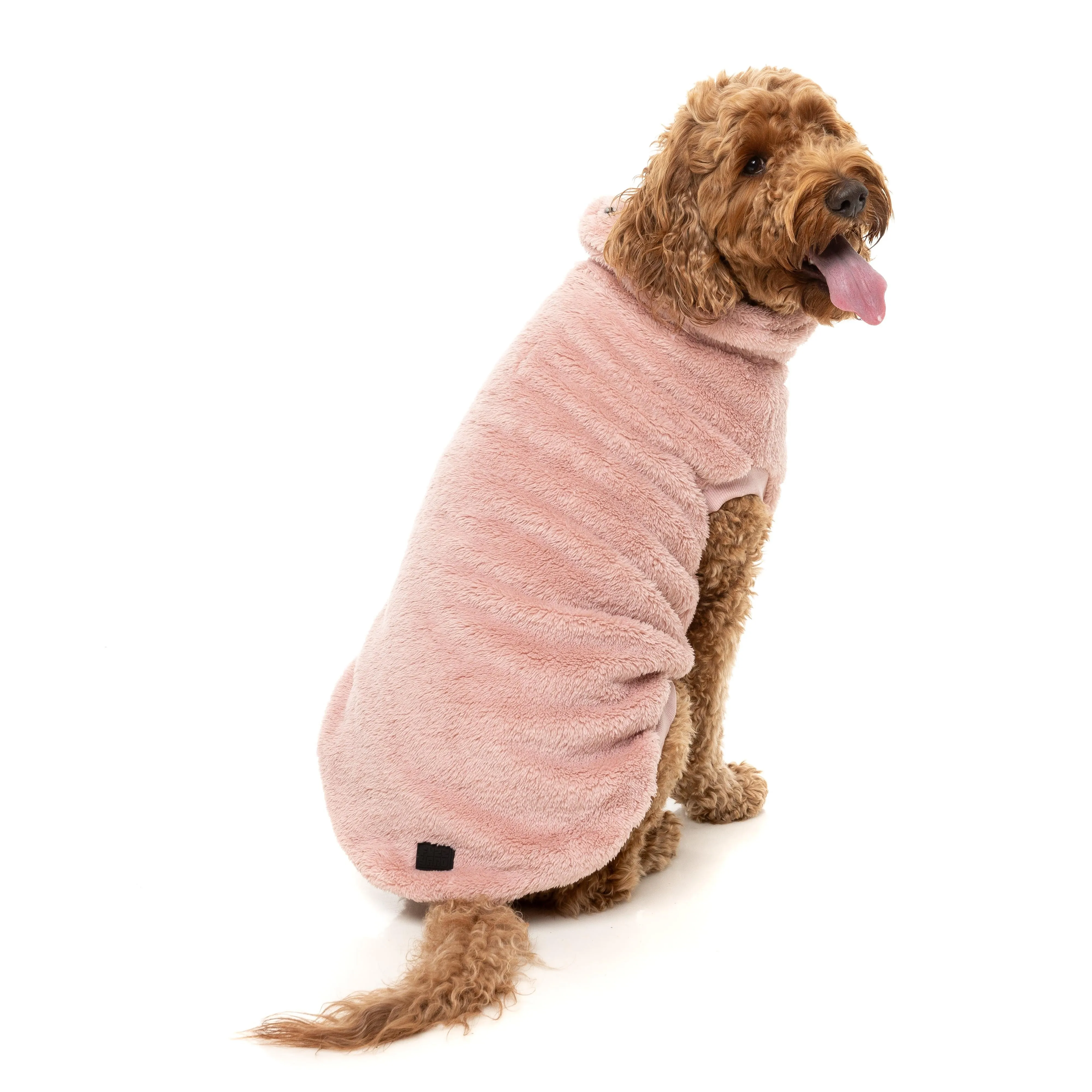 FuzzYard Dog Apparel Turtle Teddy 25 Sweater Blossom Pink Size 6