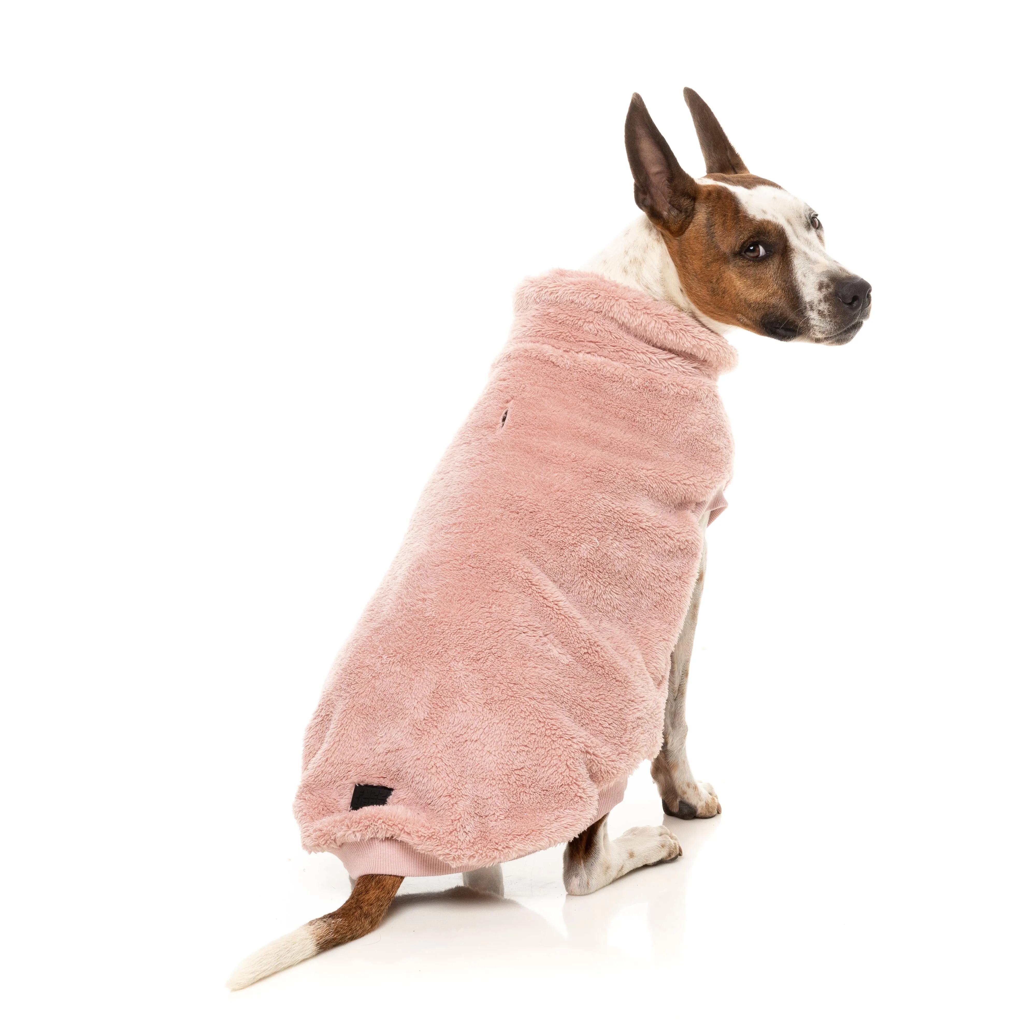 FuzzYard Dog Apparel Turtle Teddy 25 Sweater Blossom Pink Size 6
