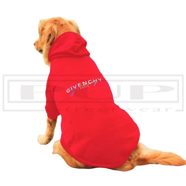 Givenchew Script Big Dog Hoodie (avail in 2 colours)