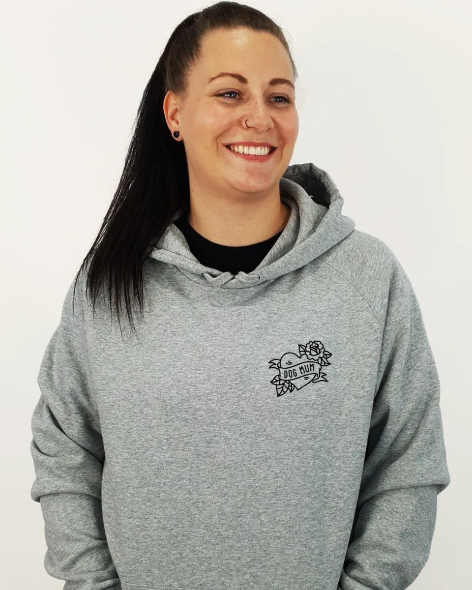 Greyhound Mum Illustration: Unisex Hoodie