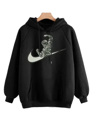 Hoodie Gym Arnold 2 Black