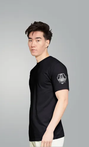HS Tee: Own the Hood - White Shield Edition