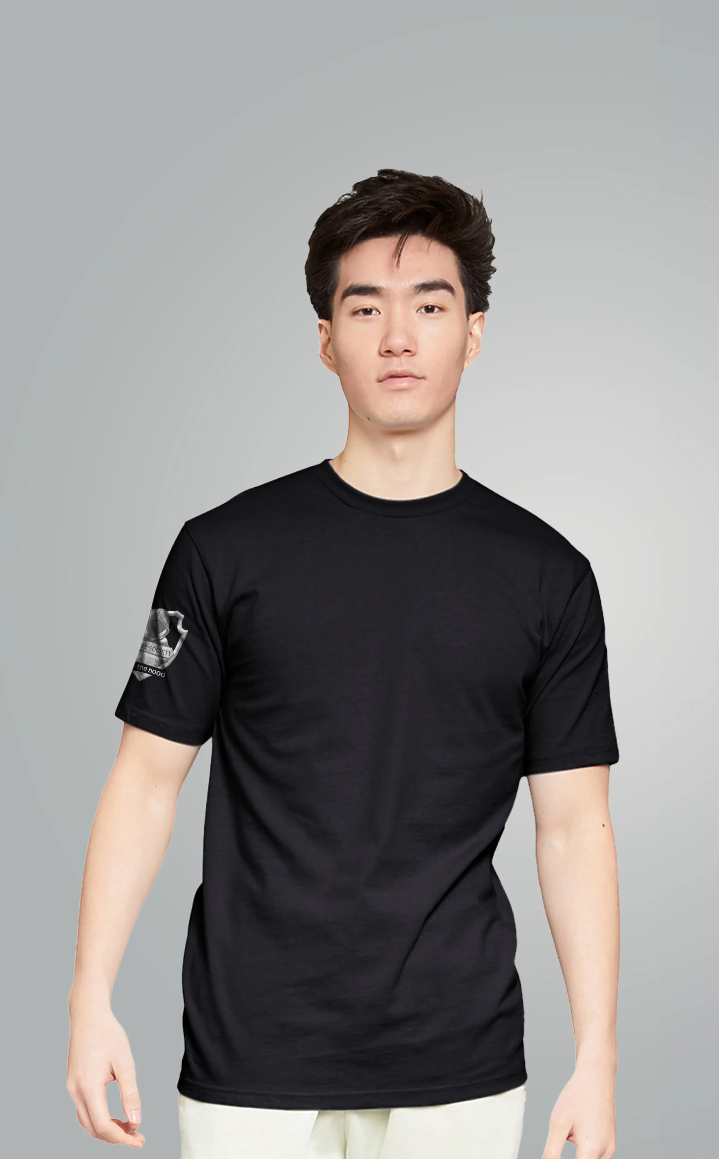 HS Tee: Own the Hood - White Shield Edition