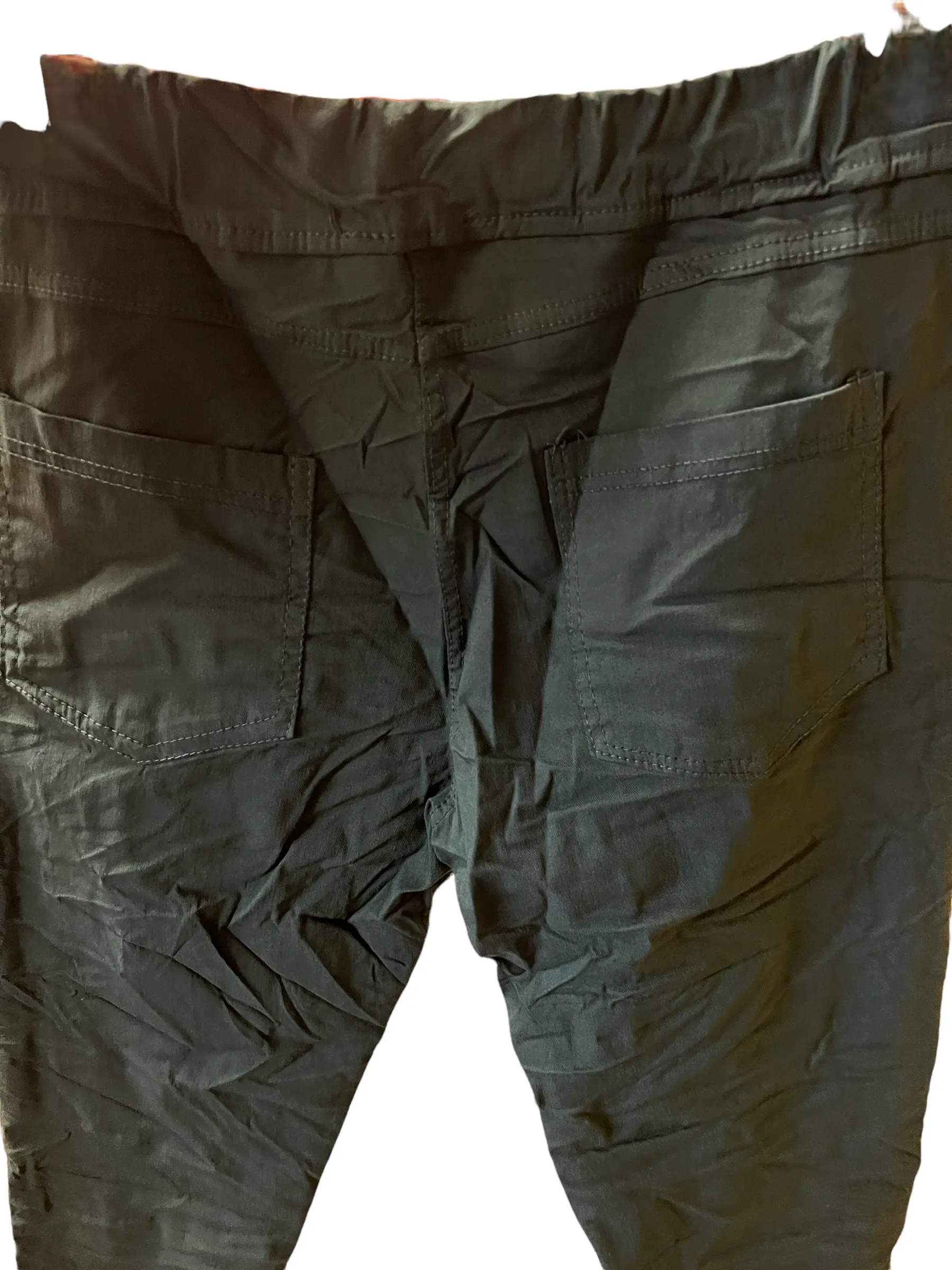 Italian crinkle joggers