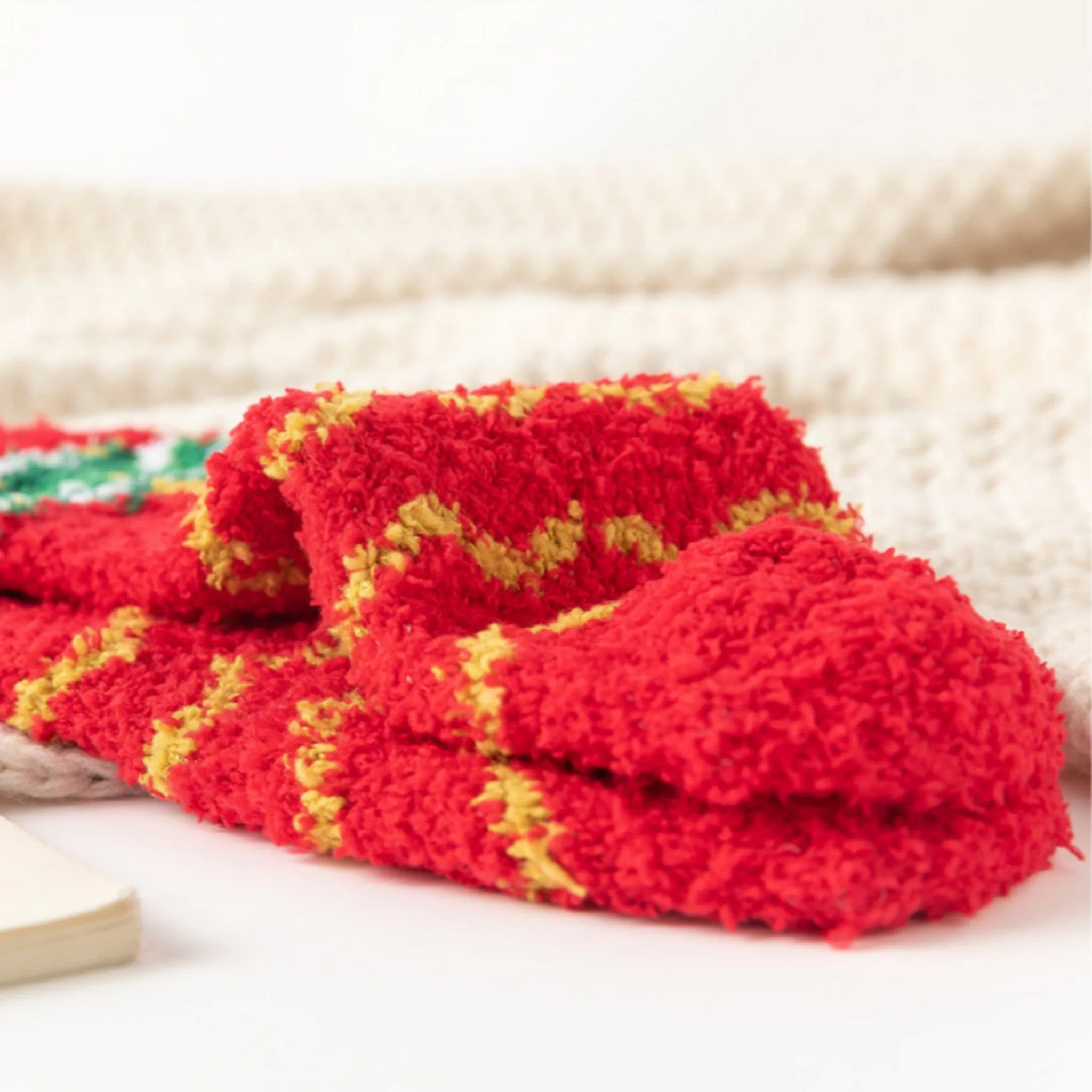 Jade Shoe Christmas Santa Sleep Socks Set - Socks - 🏆 #5 - Clothing/Accessories - Best of December