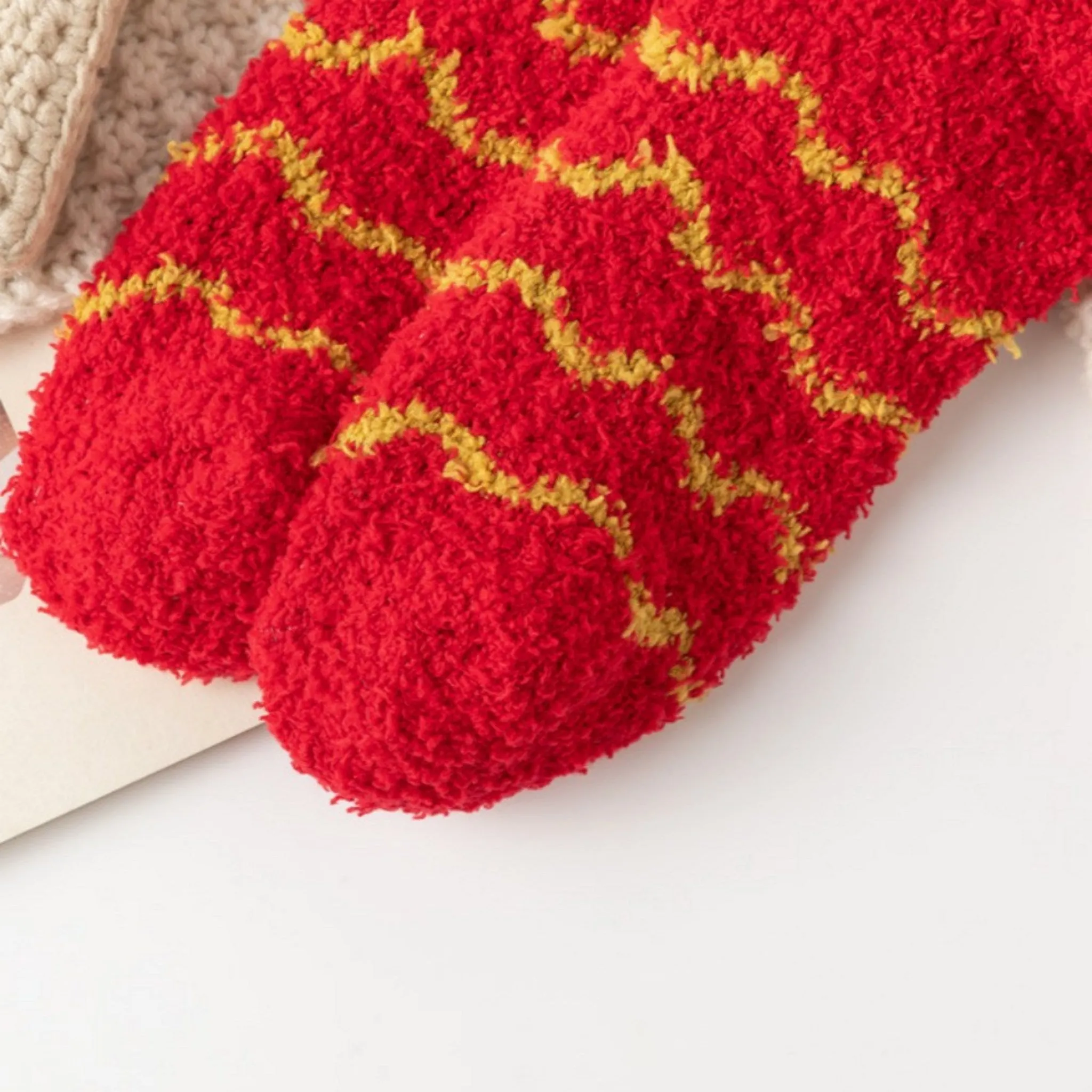 Jade Shoe Christmas Santa Sleep Socks Set - Socks - 🏆 #5 - Clothing/Accessories - Best of December